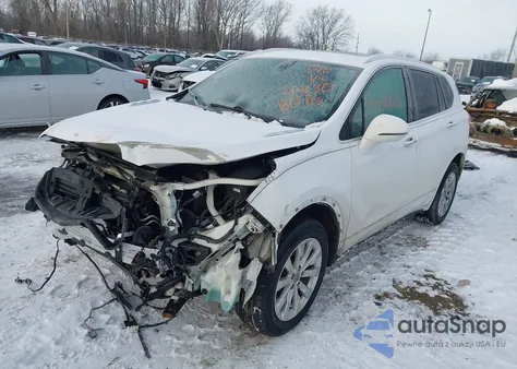 2017 Buick Envision Essence from USA, damaged, VIN LRBFXDSA0HD164001
